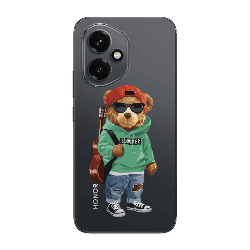 Honor Magic 400 Summer Tedy Transparent Silicone TPU Θήκη